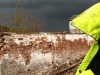 Demolition of the walls